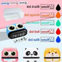 ☈ Cute Cartoon Children Seal Students Large Size Washed Non - Fading Fabric And Textile Stamps DIY For Children Name Toys Gift