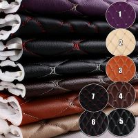 100*158cm Thick Artificial PU Leather Fabric For Upholstery Furniture Car Floor Background Wall Sliding Door Decor Faux Leather Furniture Protectors