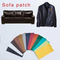 Self Adhesive Stick on No Ironing Sofa Repairing Leather PU Fabric Patches Scrapbook Fabric badges Stickers patches