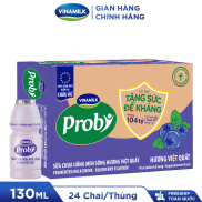 MIỄN PHÍ VẬN CHUYỂN Thùng Sữa chua uống Probi Việt Quất chai x 130ml - 24