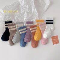 New Children Socks Stripe Kids Girls Ankle Socks For Boys Cotton Kids School Sock Casual Toddlers Sports Sock 1-10Years