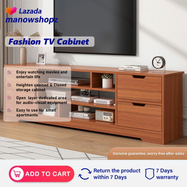 Ready Stock ] Household Fashion Tv Cabinet Tv Console Multi-Purpose Storage  Tv Projector Minimalist Storage Cabinet Tv Rack Living Room Bedroom Item  Cabinet Manowshopz | Lazada