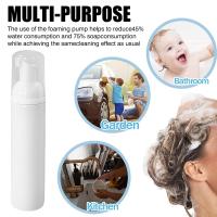 Plastic Foamer Pump Bottle Empty Face Lashes Cleanser Soap Dispenser Cosmetic Bottle Bottle Foam L0N0