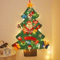 ต้นคริสต์มาส christmas decorations diyของขวัญทำมือ คริสต์มาส ตกแต่ง christmas tree100cm*70cm ของขวัญ ไฟกระพริบ จัดส่งจากกทม