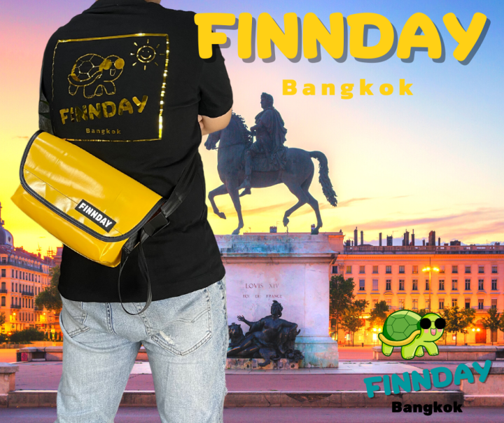 กระเป๋า-finnday-กระเป๋าสะพายข้าง-กระเป๋าคาดอก-กระเป๋าผ้าใบกันน้ำ-กระเป๋าสะพายไหล่-ยอดนิยม-กระเป๋าวัยรุ่น-สุดเท่