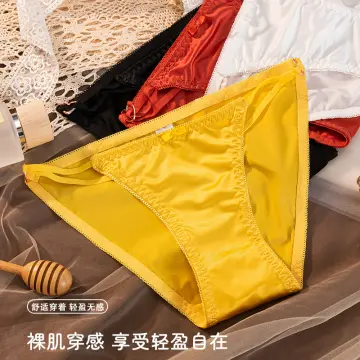 3pcs silk Seamless sexy Lingerie Panty underwear panties G-string Panties  size XL #140