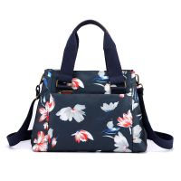 3 Main Compartment Multi Pockets Functional Women Shoulder Bag Beautiful Satchel Floral Casual Handbag