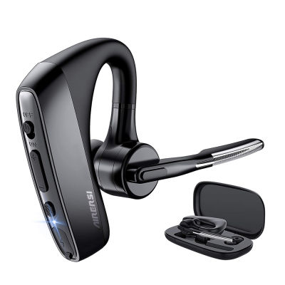 2021Newest K18 Bluetooth Headset Wireless Earphones Noise Reduction Handsfree Headsets With HD CVC8.0 Dual Mic For All Smart Phones