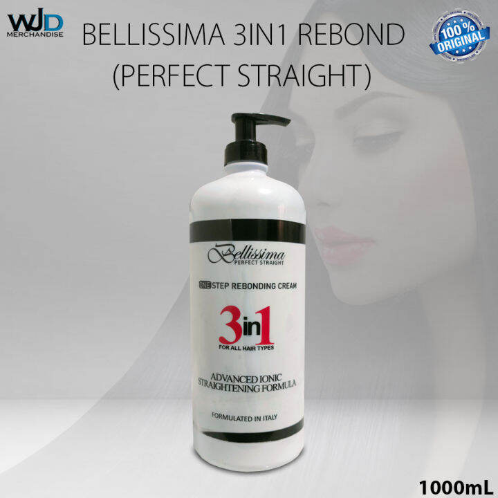 Bellissima 3in1 Rebonding One Step Cream advanced ionic Straightening