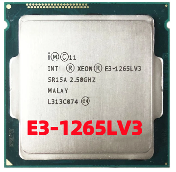 Xeon E3-1265L V3 E3 1265Lv3 E3 1265L V3 2.5 GHz Quad-Core 8 Core 45W ซีพียูตั้งโต๊ะ LGA 1150