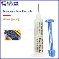 ◑﹉❖ MECHANIC SD360 Paste 100 Original Transparent Solder Paste Welding Advanced Oil Flux Grease 10cc Soldering Repair Paste