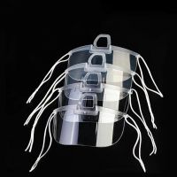 QTCF-20 Pcs/lot Transparent Masks Permanent Anti Fog Catering Food Hotel Chef Waiter Plastic Kitchen Restaurant Masks Kitchen Tools