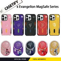 CASETiFY X Evangelion MagSafe Series เคสสำหรับ iPhone 14 Pro Max/ iPhone 13 Pro Max/ iPhone 12 Pro Max/ iPhone 14 Plus / iPhone 11/12/13/14 Pro เคสโทรศัพท์ฝาครอบป้องกัน | ของแท้