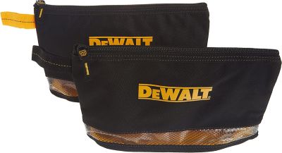 DEWALT DG5102 Multi-Purpose Zip Bags, Zippered Bags , 2 Pack