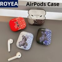 Royea หรูหรา Case สำหรับ Airpods Pro Case ฝาครอบป้องกันเข้ากันได้กับ Airpods 1 2 3สำหรับผู้ชายผู้หญิงกันกระแทกเปลือกที่ทนทานชุดหูฟังปก