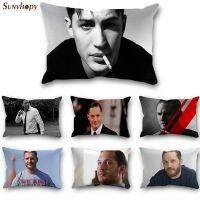 Custom Tom Hardy Pillowcase Satin Fabric Rectangle Bed Pillow Cover For Home Wedding Decorative Pillowcases 0804ZLL