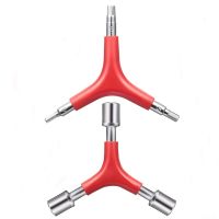 G30 Bicycle Spanner Socket Set Road Bicycle Tools Wrench Bike Wrench Outer Hexagon Wrenches Y Shape Wrench 4/5/6/8/9/10 mm