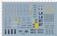 【New-store】 The Pie Mart รายละเอียดสุดยอด1/72 USAF AirForce F-15E ตี Eagle Fighter รูปลอกชุดประกอบโมเดล