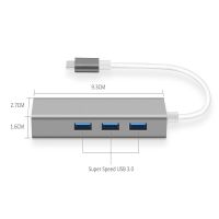 USB HUB Ethernet ชนิด C 3.0 2.0ไปยัง RJ45ฮับ10/100/100M อะแดปเตอร์อีเทอร์เน็ตการ์ดเน็ตเวิร์ก USB Lan สำหรับ Macbook โทรศัพท์ยูเอสบี USB ฮับ C