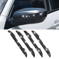 4 SUVs Exterior Side Edge Vehicles Protector Accessories Mirror Rearview All Cars Door For Rhinestone Car Bling