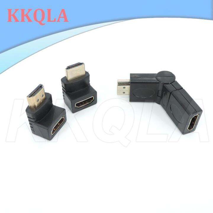 qkkqla-adjustable-hdmi-compatible-male-to-female-connector-90-270-degree-converter-right-angle-adapter-elbow-for-hdtv-tv-video-cable