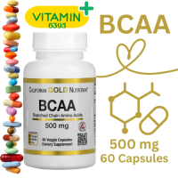 BCAA, AjiPure® Branched Chain Amino Acids, 500 mg, 60 Veggie Caps