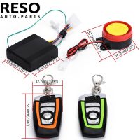 RESO Universal Anti-Theft Security Alarm System Engine Start Scooter Motorcycle Remote Control Key