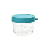 BEABA กระปุกแก้วเก็บอาหาร 150 ml Conservation Glass Jar  - BLUE