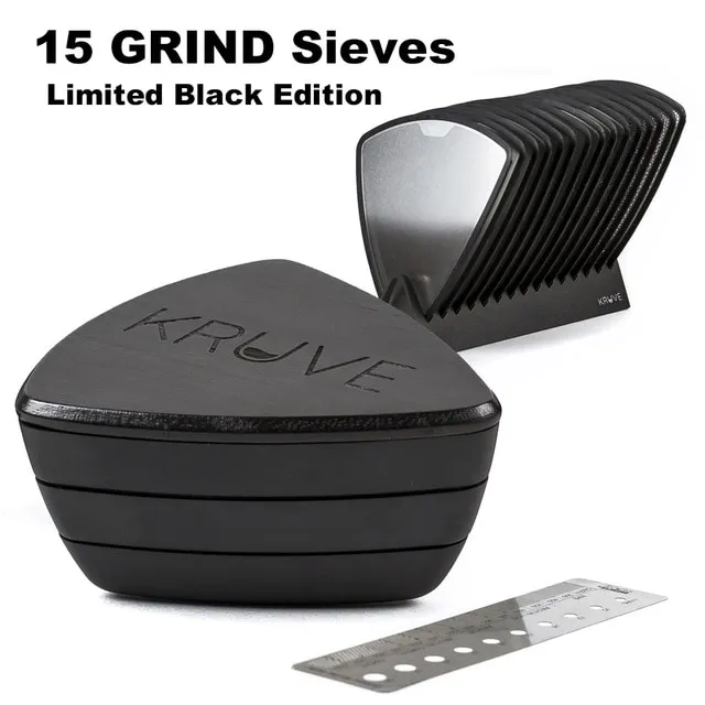 KRUVE Sifter Base With 5 Interchangeable Grind Sieves Grinder