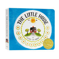 The little house original English picture book Wang Peiyu stage 5 childrens Enlightenment cardboard book childrens English book painting bedtime story Virginia Lee Burton