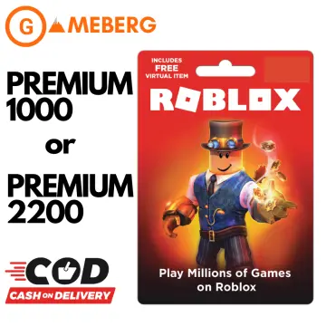 Cheapest Roblox 2000 Robux (25 USD)