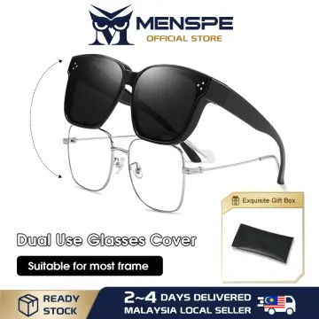 MENSPE Classic Polarized Men Sunglasses for Men UV400 Protection Cermin  Mata Hitam Men Sun Glasses Driving