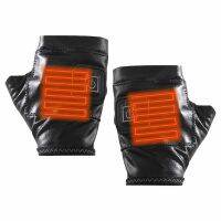 【CW】 Heating Gloves Rechargeable Electric Battery Windproof Camping Heated With 3 Levels 2000mAh