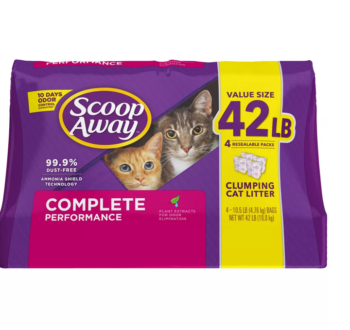 Scoop Away Complete Performance Fresh Scented Clumping Clay Cat Litter