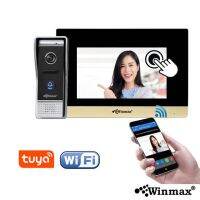 วิดีโอดอร์โฟน ระบบอินเตอร์คอม จอทัชสกรีนขอบตัดทอง พร้อม APP Control Winmax TMG-903