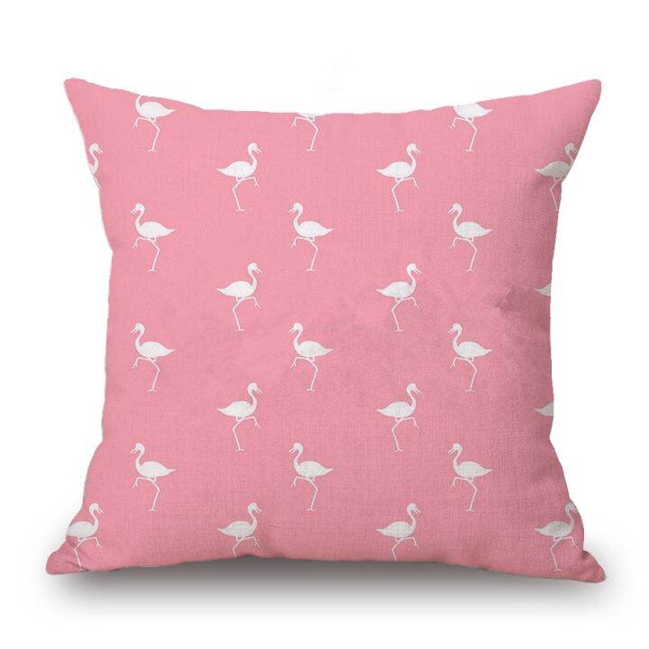 spot-flamingo-sofa-home-guju-sofa-cushion-office-pillow-bed-backrest-car-waist-cushion-pillow-case-waist-pillow