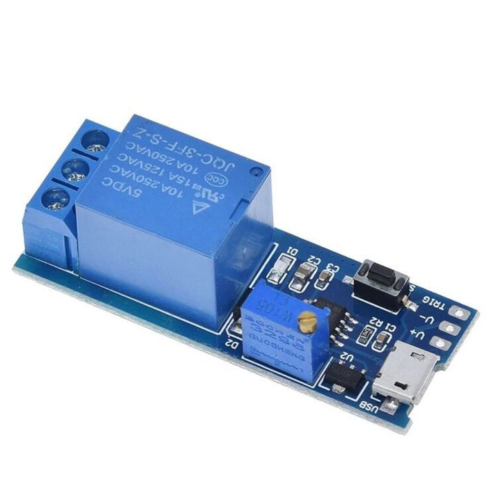 smart-electronics-5v-30v-micro-usb-power-adjustable-delay-relay-timer-control-module-trigger-delay-switch-electrical-circuitry-parts