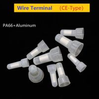 50Pcs CE ประเภท CE-1 CE-2 CE-5 CE-8ขั้วต่อสาย Nylon66ปิด End Caps Connector Car Audio Crimp Splice