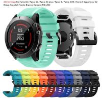 Garmin Fenix 6X/Fenix 5X/5X พลัส/Fenix3/3ชม./3เปลี่ยนสายรัดนาฬิกาแซฟไฟร์สร้อยข้อมือ26มม.