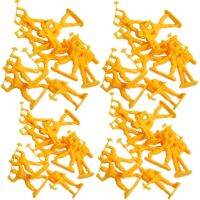 100Pcs 6CM Plastic Worker for Boys Birthday Pretended Set