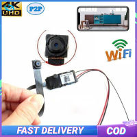 กล้องวงจรปิดพกพาได้ DIY กล้องจิ๋วพร้อมรีโมทดู WiFi เพื่อความปลอดภัยซ่อนเครื่องบันทึกวีดีโอสำหรับกล้องสัตว์เลี้ยง