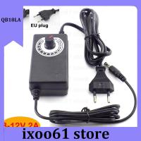 ixoo61 store AC DC 100V 220V to 3V 12V 2A  Power Adapter Supply Connector Adjustable Adaptor Wall Charger for LED Lamp Strip Light