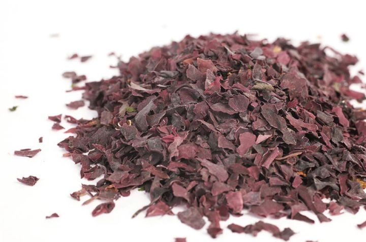 wild-dulse-flakes-north-atlantic-seaweed-from-the-cost-of-maine-โดส-สาหร่ายอบแห้ง