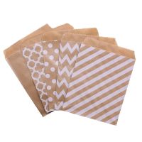 【CC】 18x13cm paper bags sachets for Wedding Birthday Biscuit Food Wrapping Supplies