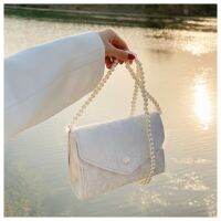 Video Inside Korean Style Baguette Handbag Womens Bags Pearl Good Quality Commute Popular Sense of Luxury Slings