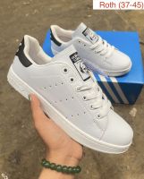 รองเท้าอดิดาสStan Smith SIZE.37-45 มี 2 สีให้เลือก รองเท้าแฟชั่น รองเท้าสีขาว รองเท้าผ้าใบผช รองเท้าผ้าใบผญ ยืดเกาะได้ดี ใส่สบาย เบา