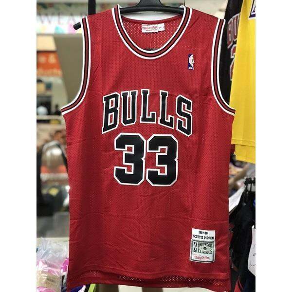 NBA JERSEY CHICAGO BULLS 33 Scottie Pippen | Lazada PH