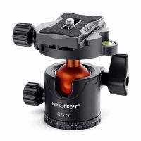 หัวบอล พร้อมเพลท K&amp;F KF-28 Camera Tripod Ball Head Ballhead with Quick Release Plate (Large)