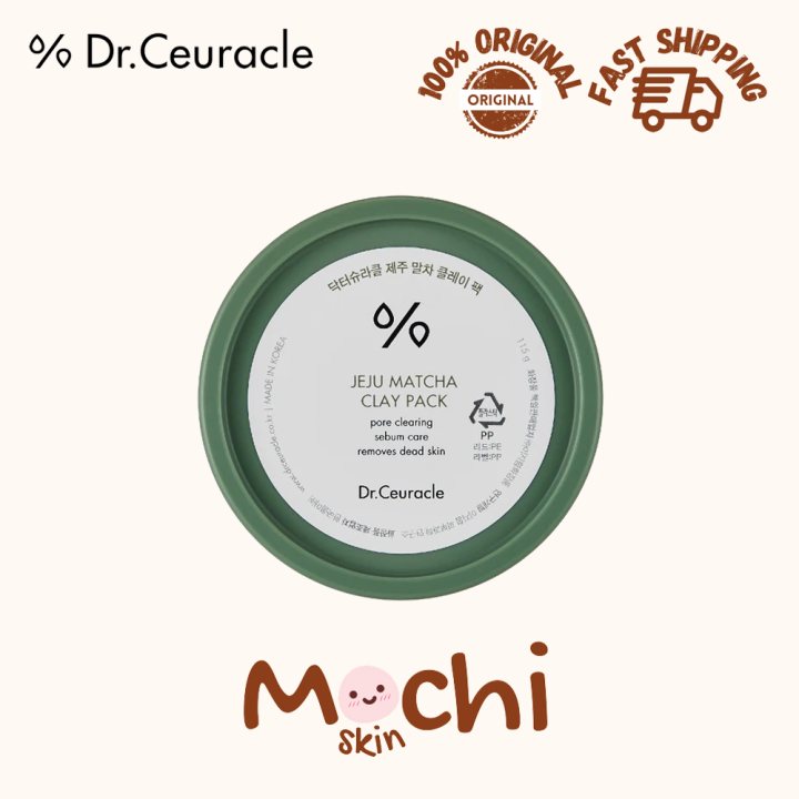 DR.CEURACLE Jeju Matcha Clay Pack 115g | Lazada