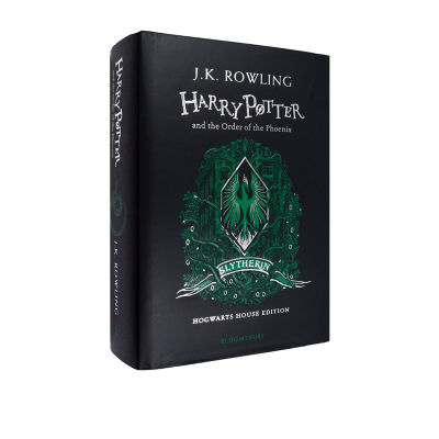 Harry Potter and the order of the Phoenix Slytherin 20th anniversary hardcover English original Harry Potter and the order of the Phoenix Slytherin